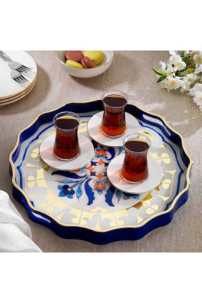 سینی سرمه ای چوب Schafer - کد 930515031