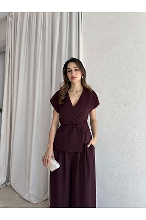 لباس زرشکی زنانه تریکو Mooi Butik - کد 930533109