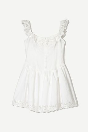 لباس سفید زنانه بافتنی Bershka - کد 930507928