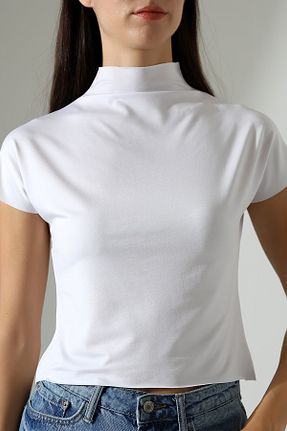 تیشرت سفید زنانه اورسایز Endies - کد 930504311