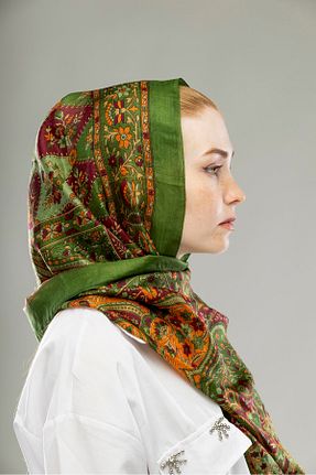 شال رنگی زنانه ابریشم Genel Markalar - کد 898275342