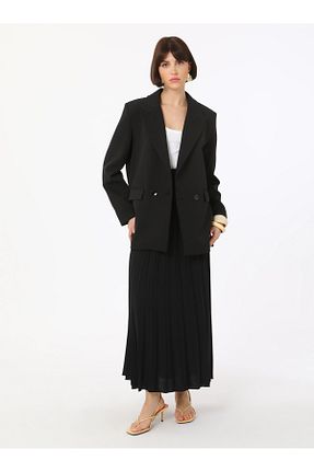کت حجاب مشکی زنانه رگولار Refka - کد 930528794