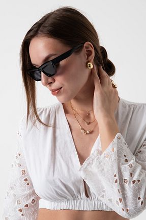 عینک آفتابی مشکی زنانه 52 Aqua Di Polo 1987 - کد 930552347