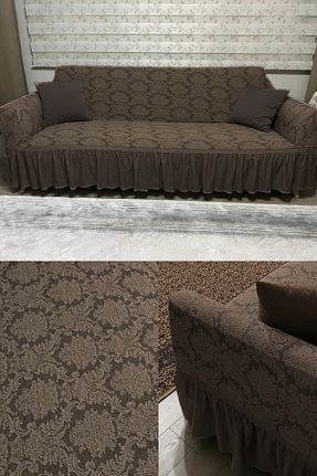 کاور مبل قهوه ای جاکار ARLISA - کد 94628028