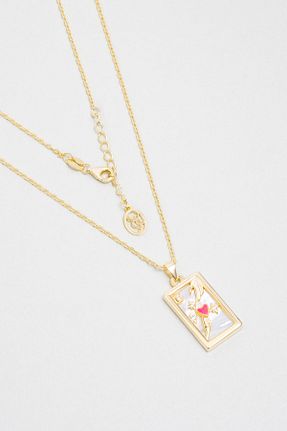 گردنبند نقره زرد زنانه 925 عیار So Chic - کد 931130802
