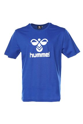 تیشرت سرمه ای مردانه یقه دوچرخه hummel - کد 826339377