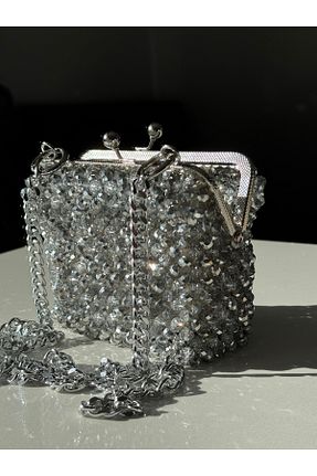 کیف دستی طوسی زنانه سایز متوسط begüm jewelery - کد 930555116