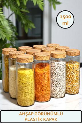 ظرف نگهداری سفید شیشه Roslina - کد 930577572