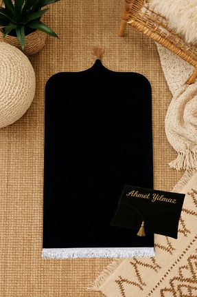 سجاده مشکی پنبه ای Carpetella - کد 930731319