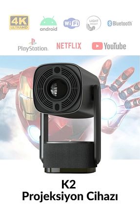 پروژکتور مشکی 4K ELECTROZEN - کد 930582548