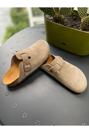 دمپائی قهوه ای زنانه جیر Land of Cork - کد 370395827