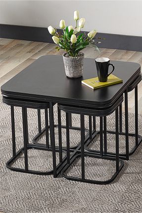 میز جلو مبلی مشکی Suntalam SEDAŞ LIVING UNITS - کد 828988746