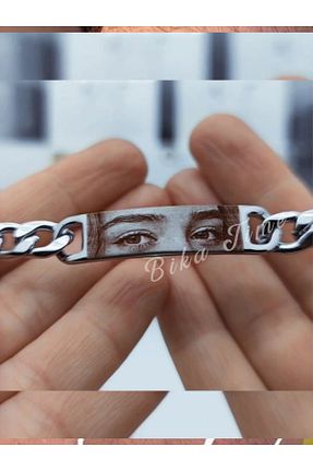 دستبند استیل (فولاد) مردانه استیل ضد زنگ Bika Time - کد 901660463