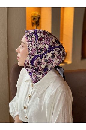 روسری مشکی 100 x 100 Modakaşmir - کد 930715112