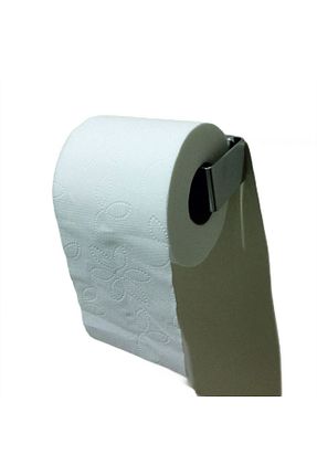 پایه دستمال توالت زرشکی استیل ضد زنگ SAKOYA - کد 775431389