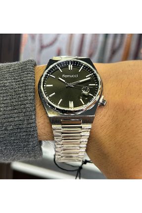 ساعت مچی متالیک مردانه 45 میلی متر Ferrucci - کد 890878784