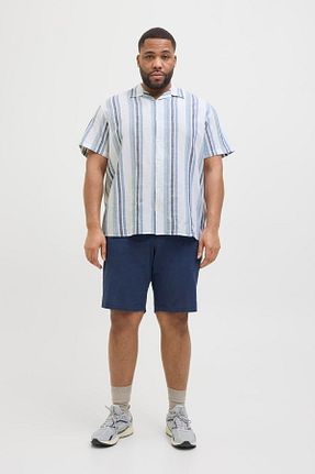 پیراهن آبی مردانه Relaxed Jack & Jones - کد 928229258