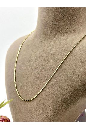 گردنبند استیل ( فولاد ) زرد زنانه استیل (فولاد) STAİNLES - کد 902198842