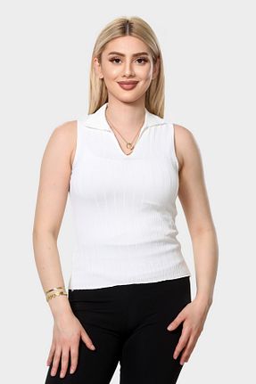 تیشرت سفید زنانه اسلیم فیت NEWCO - کد 930890411