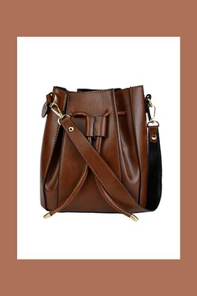 کیف دوشی قهوه ای زنانه birizmoda - کد 930821931