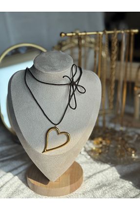 گردنبند استیل ( فولاد ) قهوه ای استیل (فولاد) zevice - کد 930820091