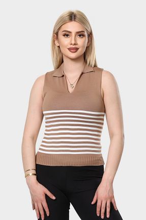 بلوز بژ زنانه Straight NEWCO - کد 930861166