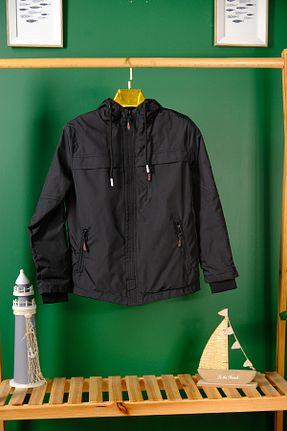 بادگیر و بارانی مشکی بچه گانه مخلوط پلی استر Zaziko Kids - کد 761654945