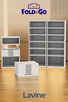 نظم دهنده کفش سفید پلاستیک obido - کد 927615887