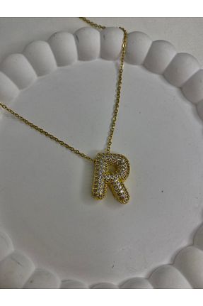گردنبند استیل ( فولاد ) زرد استیل (فولاد) Tasarım - کد 930868820