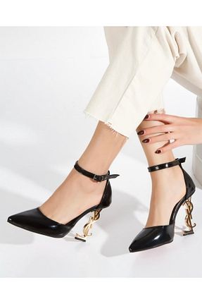 کفش استایلیتو مشکی پاشنه نازک milyon shoes - کد 930989502