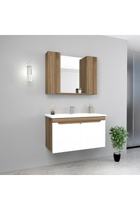 ست کمد حمام قهوه ای Arnetti - کد 930928765