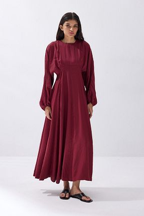 لباس حجاب زرشکی زنانه رگولار Hooopstore - کد 930932182