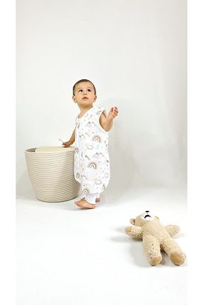 سرهمی خواب سفید بچه گانه پنبه ای Las Vivas Kids - کد 674267681