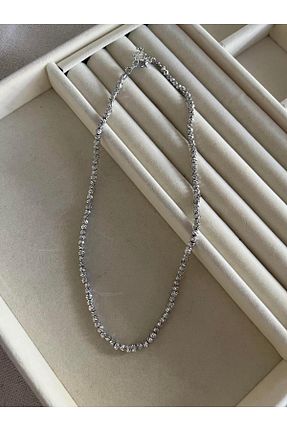 گردنبند استیل ( فولاد ) زنانه استیل (فولاد) NONA - کد 841274573