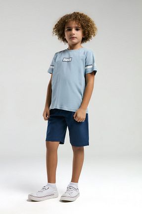 ست بالاتنه و پائین تنه آبی بچه گانه بافتنی U.S. Polo Assn. - کد 930991179