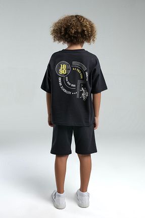 ست بالاتنه و پائین تنه مشکی بچه گانه بافتنی U.S. Polo Assn. - کد 930991230