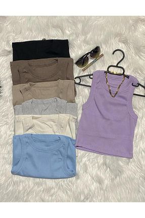 بلوز بنفش زنانه ساده ZZ - کد 930931228