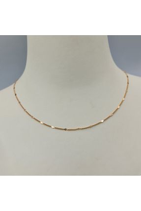 گردنبند استیل ( فولاد ) صورتی زنانه روکش طلا SE Jewellery Collection Selin Ersoy - کد 930928546