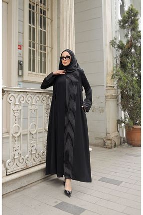 کلاه و ابایا مشکی زنانه پنبه پلی استر KADEEM - کد 886782477