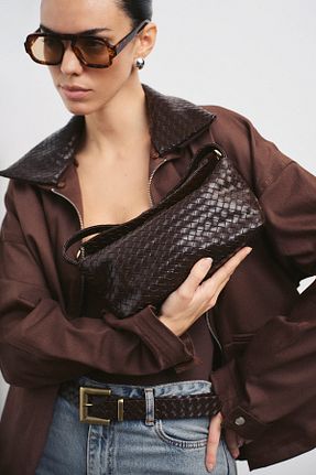 کت قهوه ای زنانه Relaxed VATKALI - کد 922469099