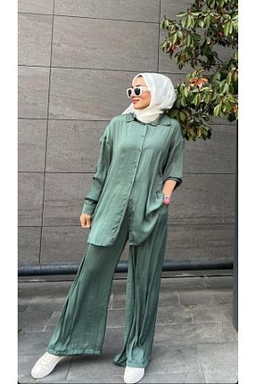 ست بالاتنه و پائین تنه سبز زنانه Ceremony - کد 930933410