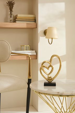 اجسام تزئینی و بیبلو طلائی رزین Karaca Home - کد 930953871