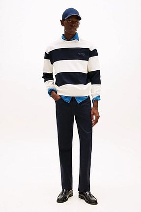 شلوار مشکی مردانه پاچه ساده Tommy Hilfiger - کد 930955731