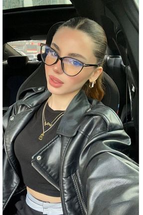 عینک محافظ نور آبی مشکی زنانه 58 funeyes - کد 930955800