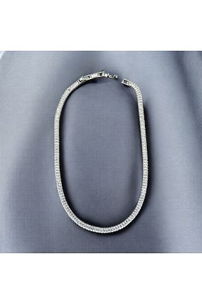 گردنبند استیل ( فولاد ) طوسی زنانه استیل (فولاد) Mimosa - کد 927166727