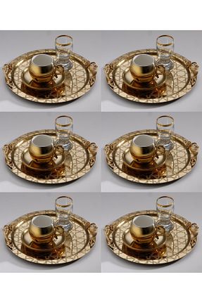 سینی زرد استیل ضد زنگ SİNİ - کد 921299506