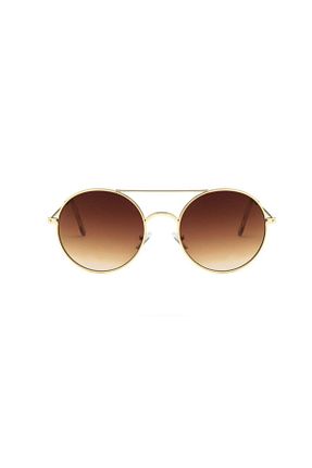 عینک آفتابی قهوه ای زنانه UV400 Toz Vintage - کد 45351538