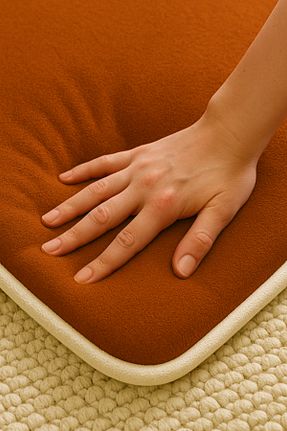 سجاده قهوه ای پنبه ای Carpetella - کد 925732577