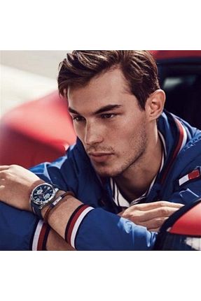 ساعت مچی سرمه ای مردانه 46-50 میلی متر Tommy Hilfiger - کد 334093188