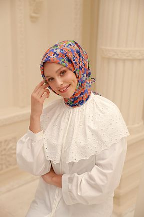 روسری رنگی پنبه ای Silk Home - کد 930473009